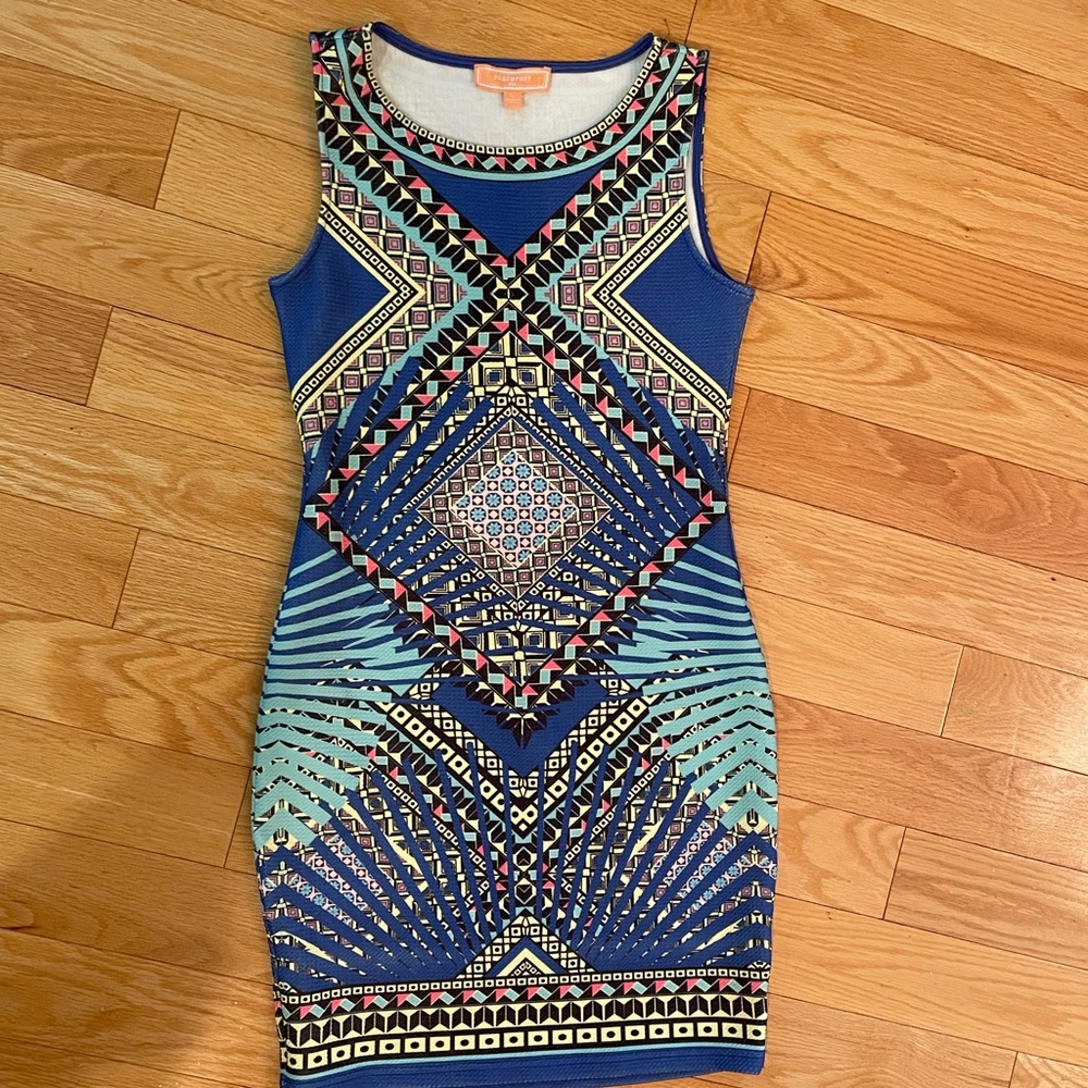 Tribal pattern dress
